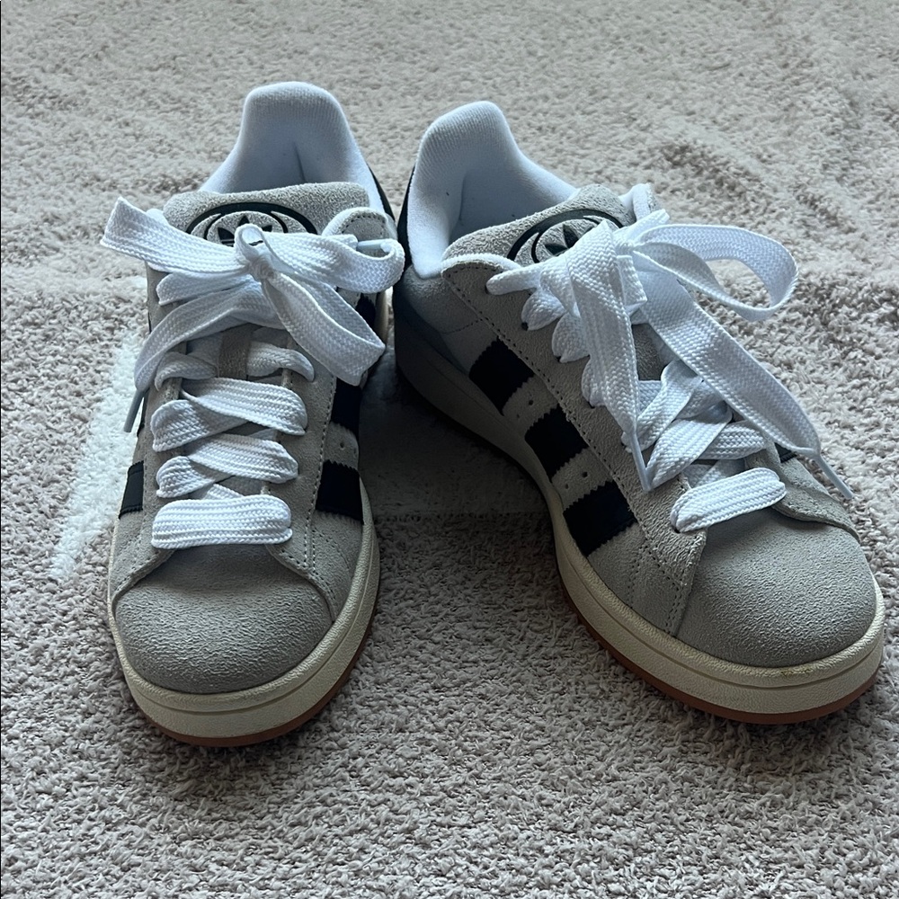 Adidas Campus OO’s Gray and Black Sneakers
